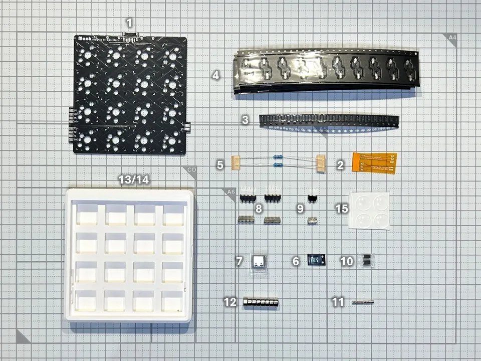 Mackキットパーツ
